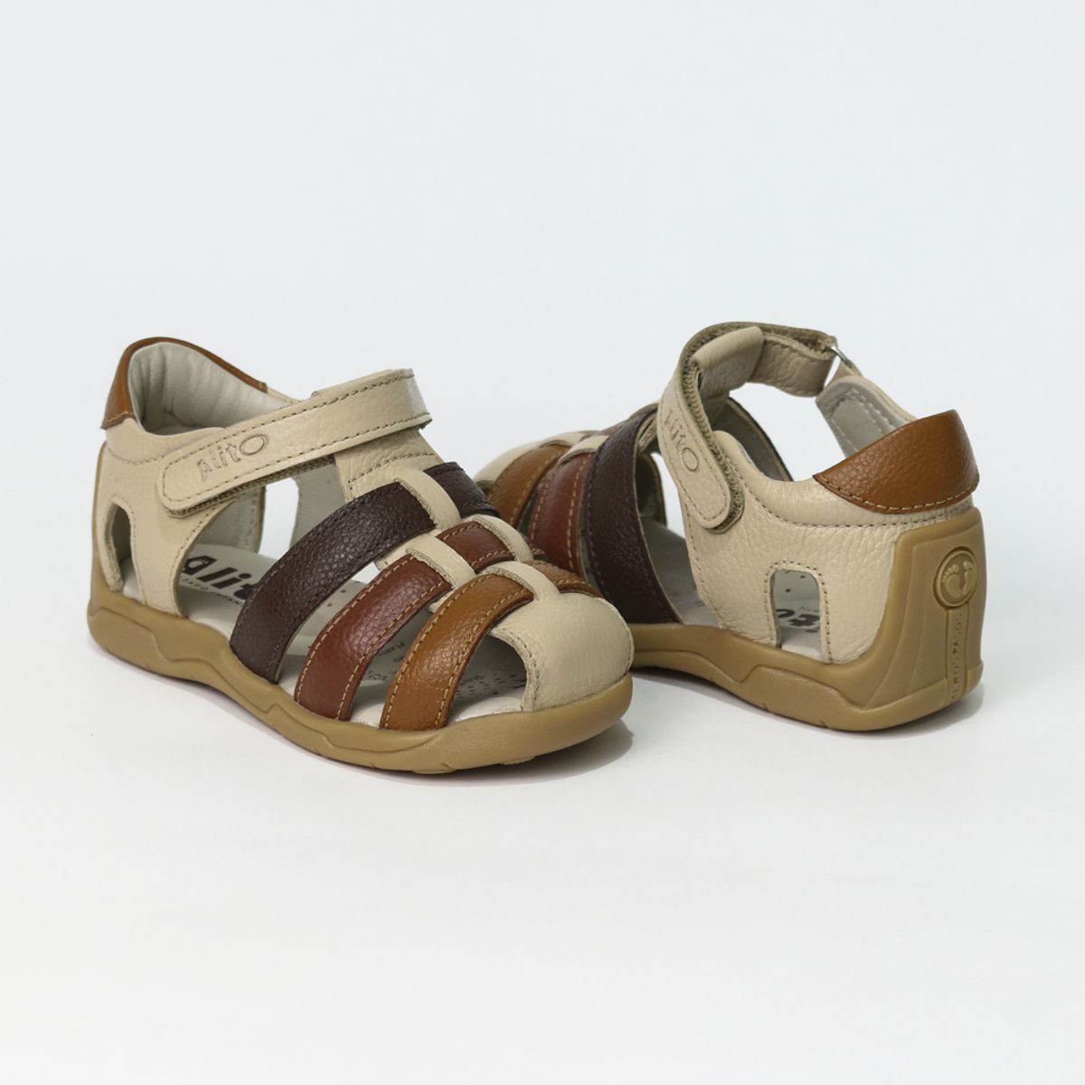 CALZADOS ALITO - Sandalia de cuero niño 06015