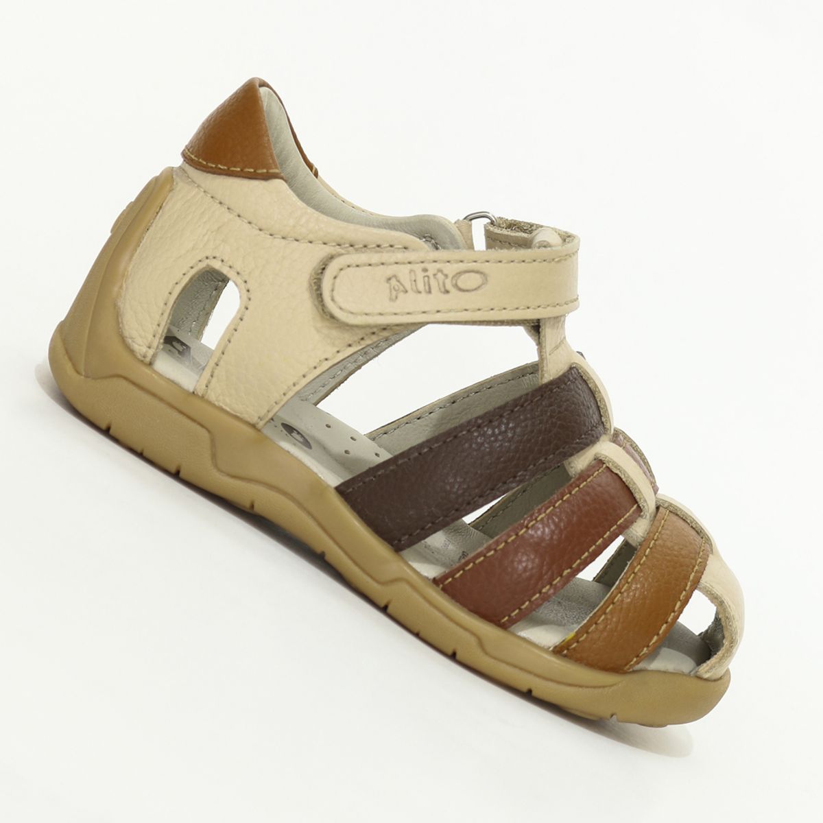 CALZADOS ALITO - Sandalia de cuero niño 06015