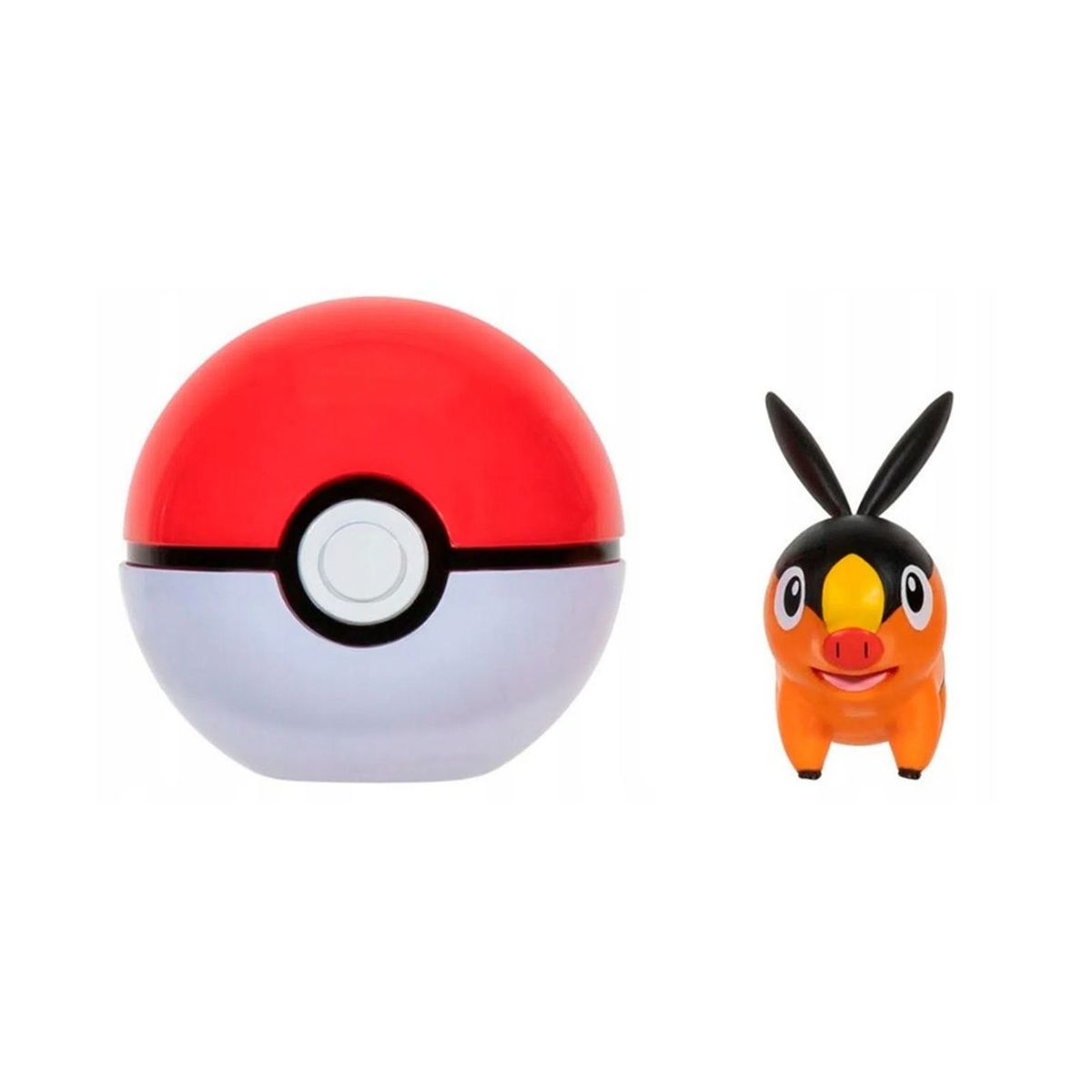 JAZWARES - Pokemon Clip Tepig Con Pokebola