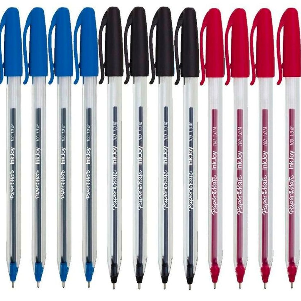 PAPER MATE - Boligrafo Inkjoy 100st Punta Media Colores Surtidos Tjx3