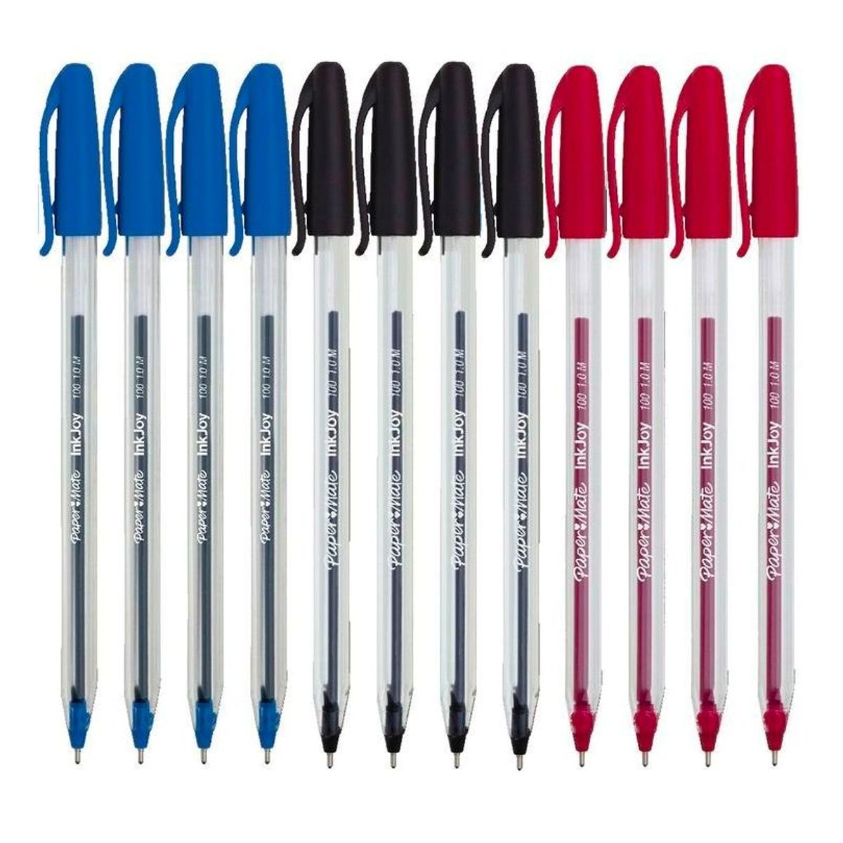 PAPER MATE - Boligrafo Inkjoy 100st Punta Media Colores Surtidos Tjx3