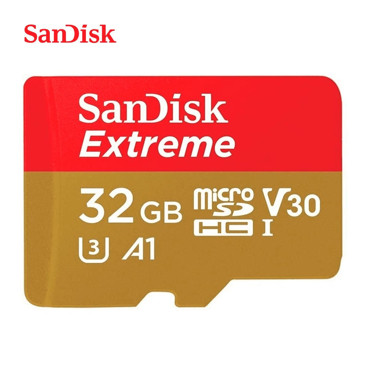SANDISK - Sandisk Memoria Micro SD Extreme 32GB UHS-I U3 A1 100mbps