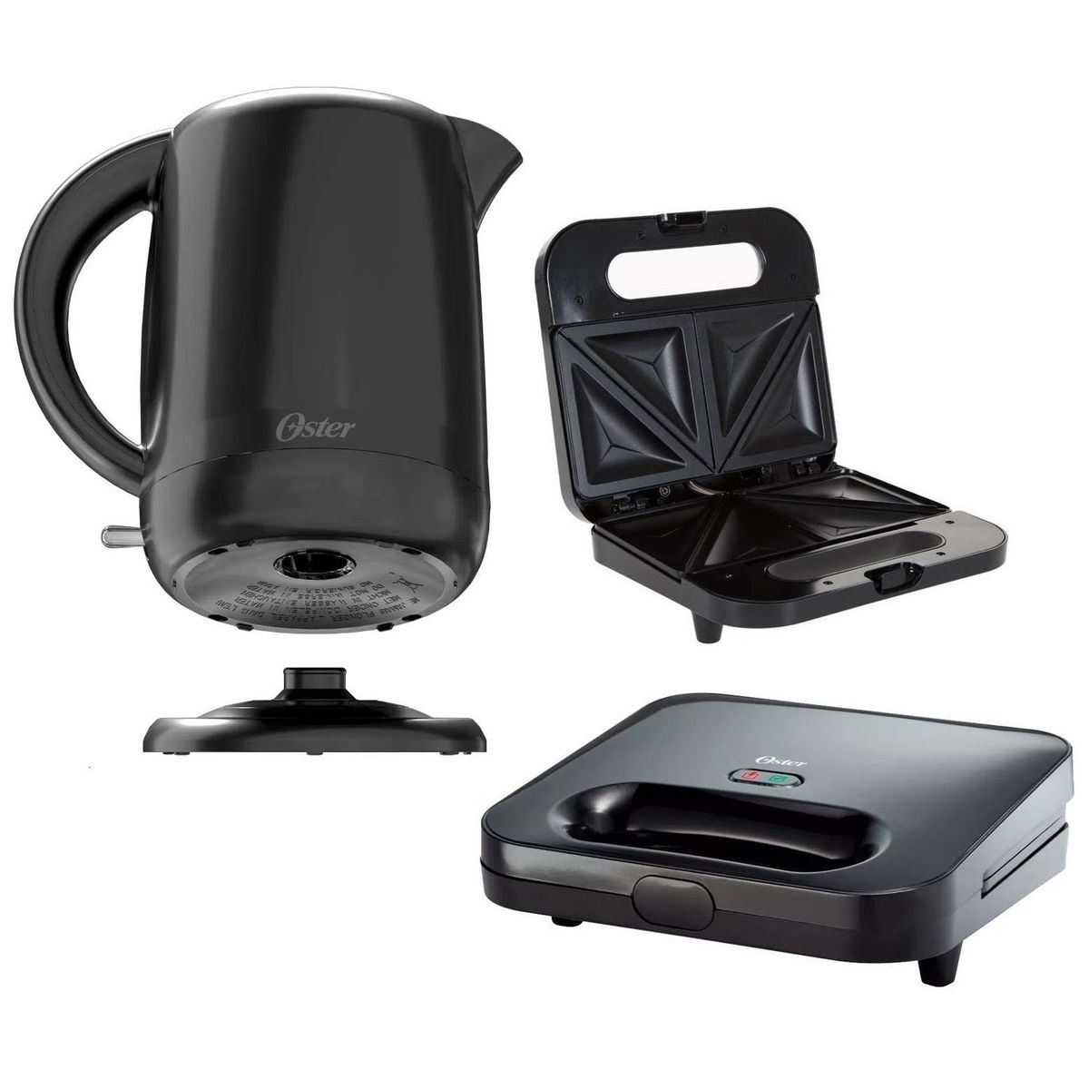 OSTER - Combo hervidor 1.7 lt + sandwichera ckstsm2885