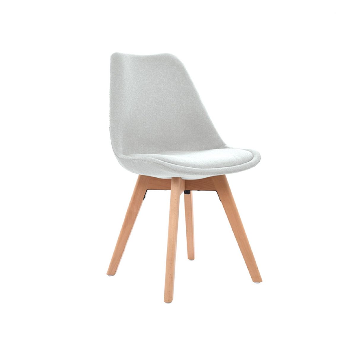 BONNO - Silla De Diseño Ghost Gris Bonno