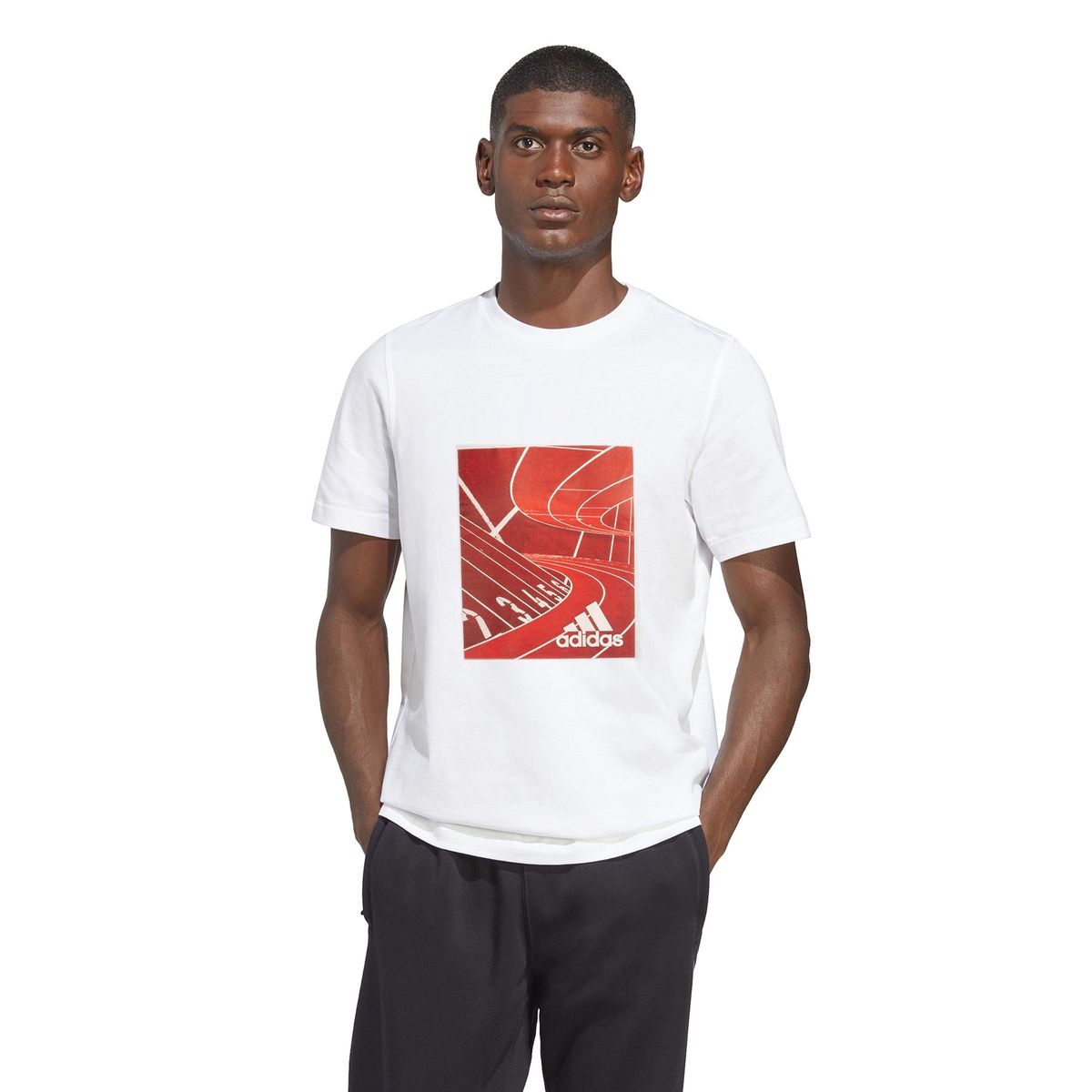 ADIDAS - Polo Hombre Adidas M Photo G T - HR5761