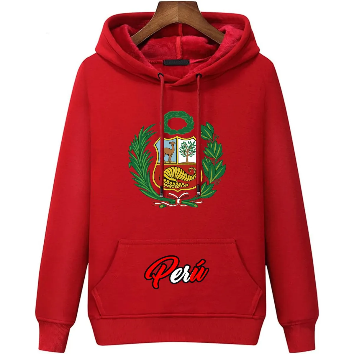 GENERICO - Polera con capucha Perú