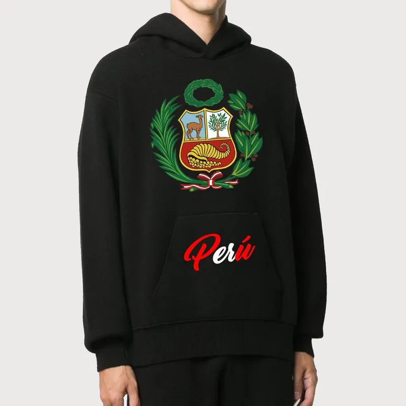 GENERICO - Polera con capucha Perú