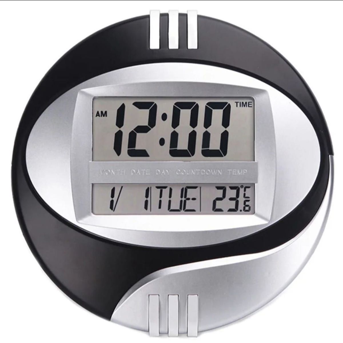 GENERICO - RELOJ DIGITAL LED PARED  Y MESA  / ALARMA / CALINDARIO