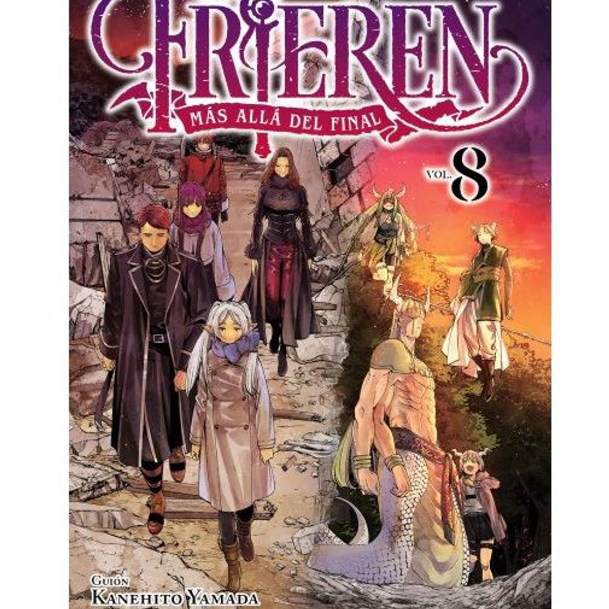 IVREA - Manga Frieren Mas Alla Del Final Tomo 08