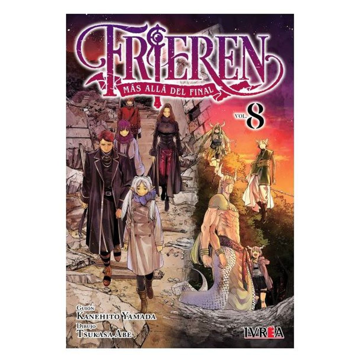 IVREA - Manga Frieren Mas Alla Del Final Tomo 08