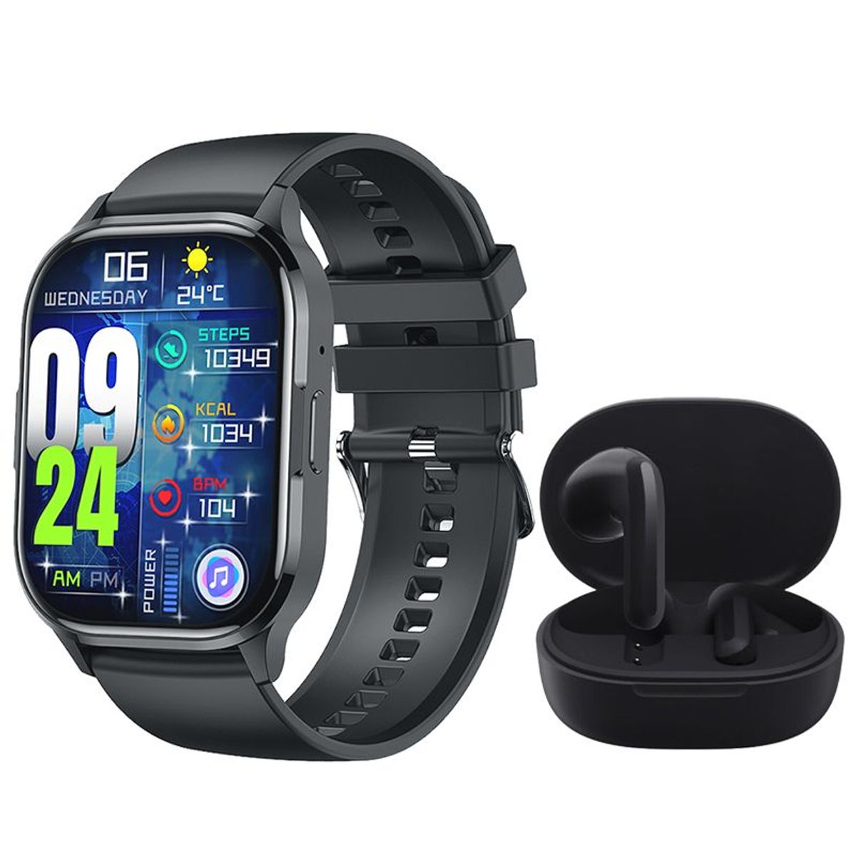 XIAOMI - Reloj inteligente Toumi GT-W Amoled y Xiaomi Buds 4 Lite De Audífonos