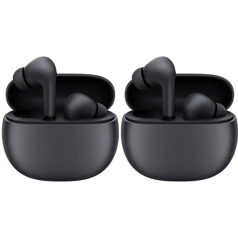 XIAOMI - Set 2 De Auricular Xiaomi Redmi Buds 4 Active TWS - Negro