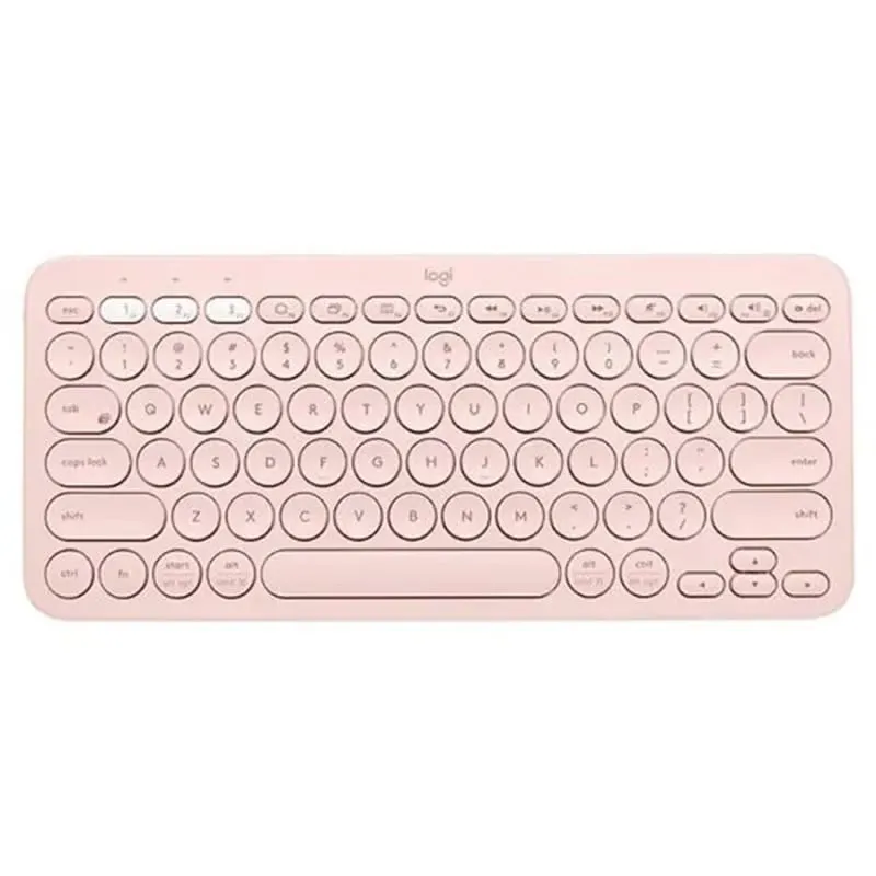 LOGITECH - Teclado Logitech K380 Bluetooth multidispositivo Rosa