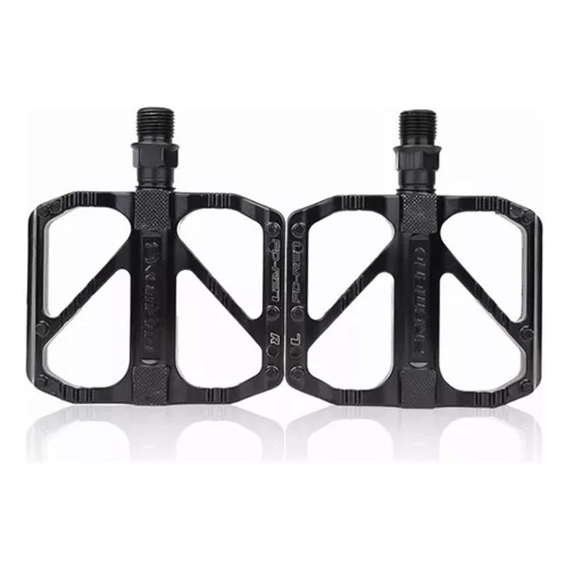 DENISASAA - Pedales de aluminio para bicicletas BTT-Negro