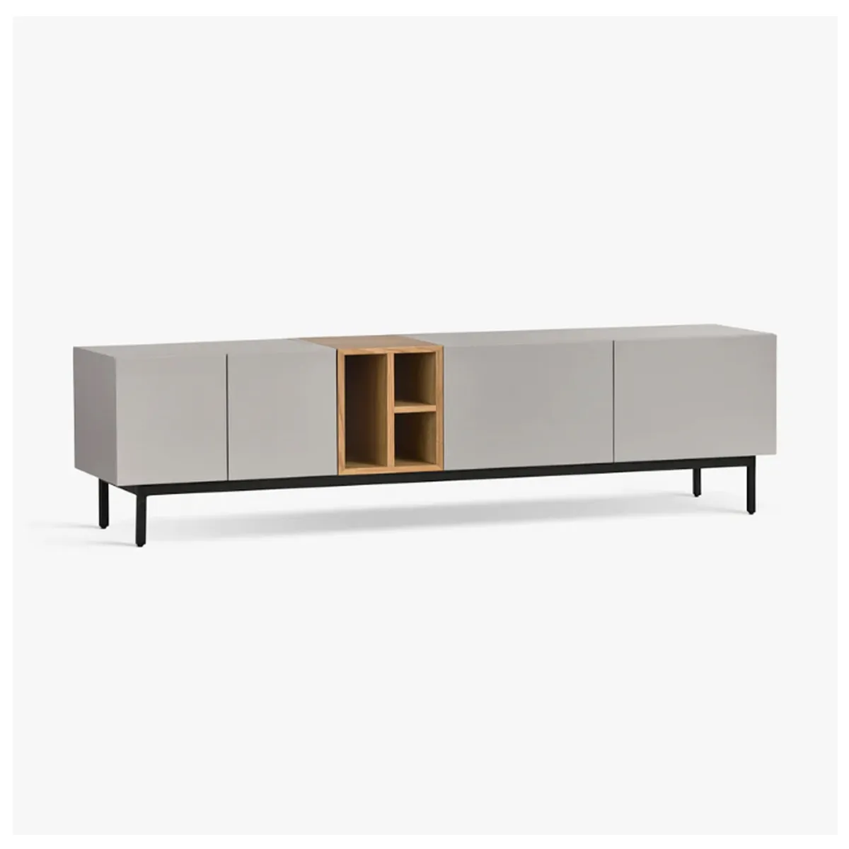 VENTITAS HOME - Mesa de Tv 85” Lucianné Ventitas Home Taupe y Duna