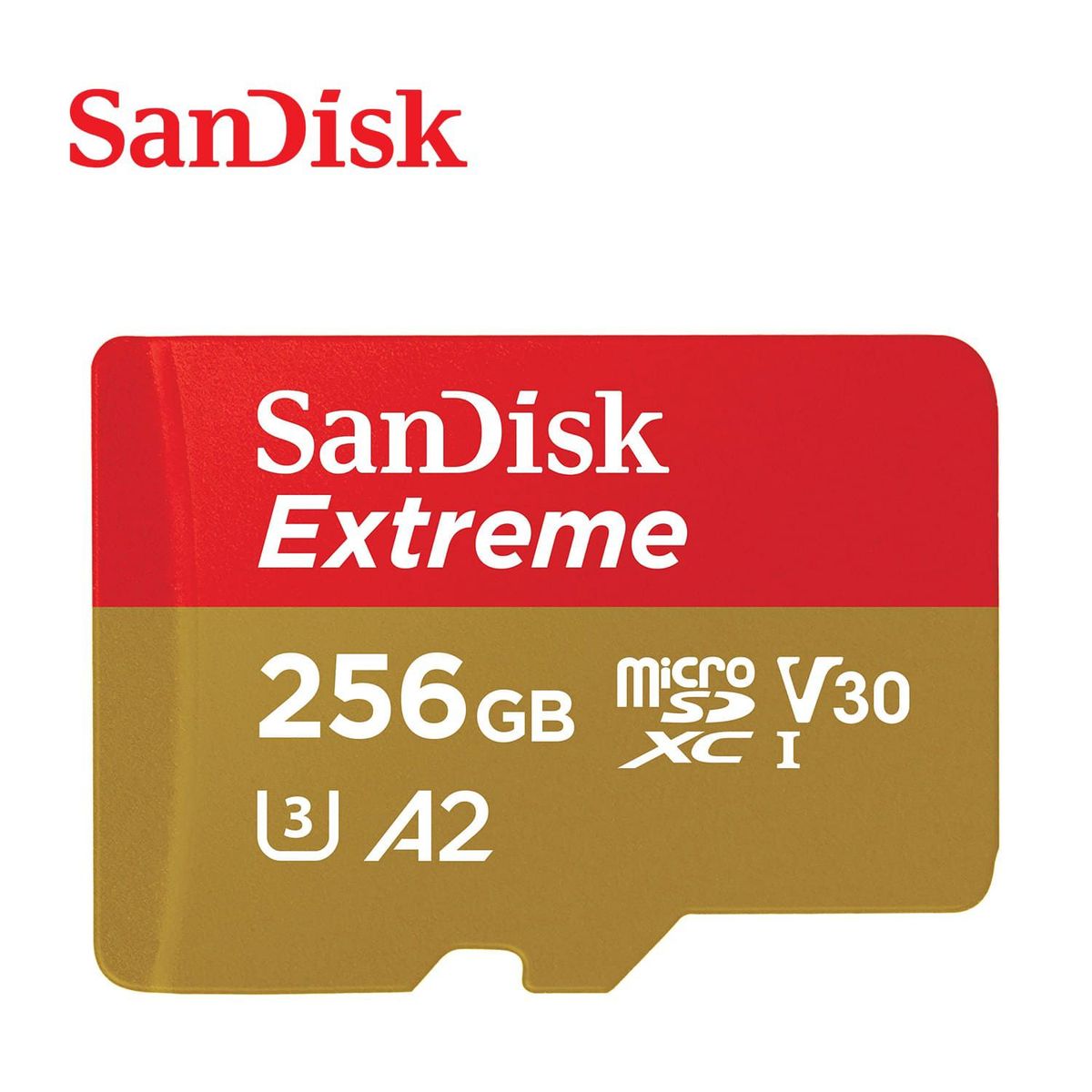 SANDISK - Sandisk Memoria Micro SD Extreme 256GB UHS-I U3 A2 190Mbps