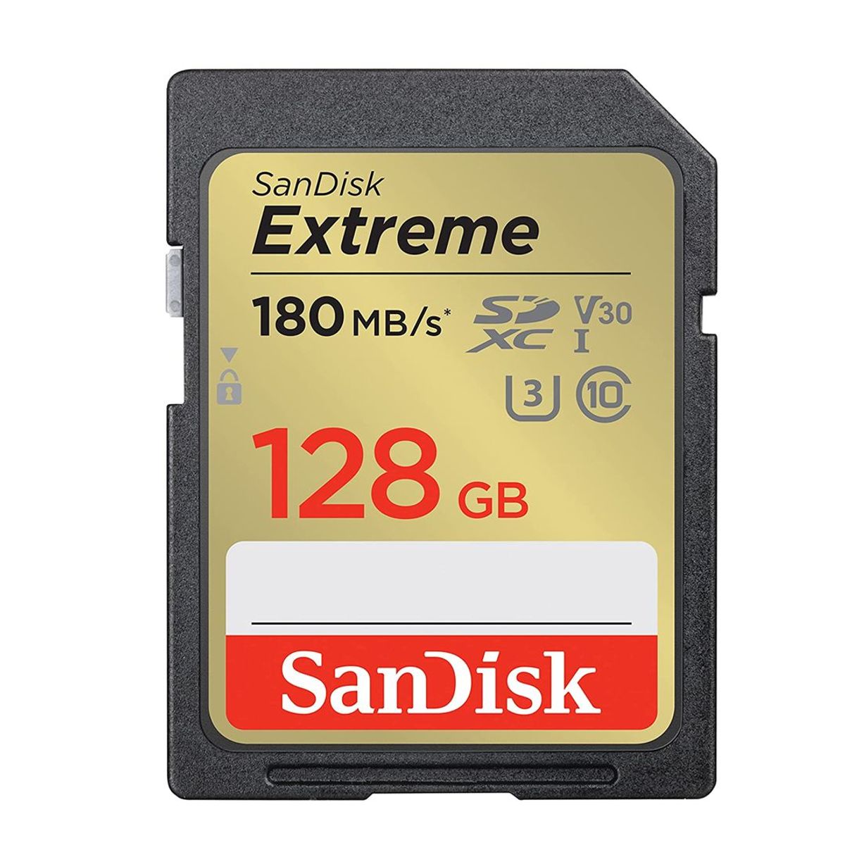 SANDISK - Sandisk Memoria SD Extreme 128GB 4k UHS-I Clase-10 U3 180mbs