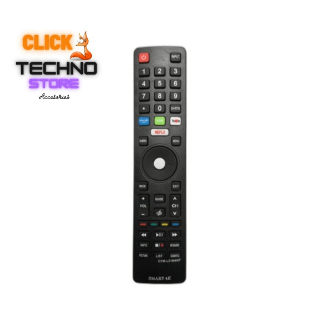 GENERICO - CONTROL REMOTO HYUNDAI PARA SMART TV