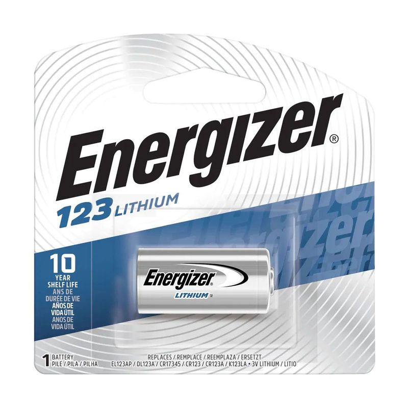 ENERGIZER - PILA DE LITIO ENERGIZER 123. 3V. BLISTER 01 PILA