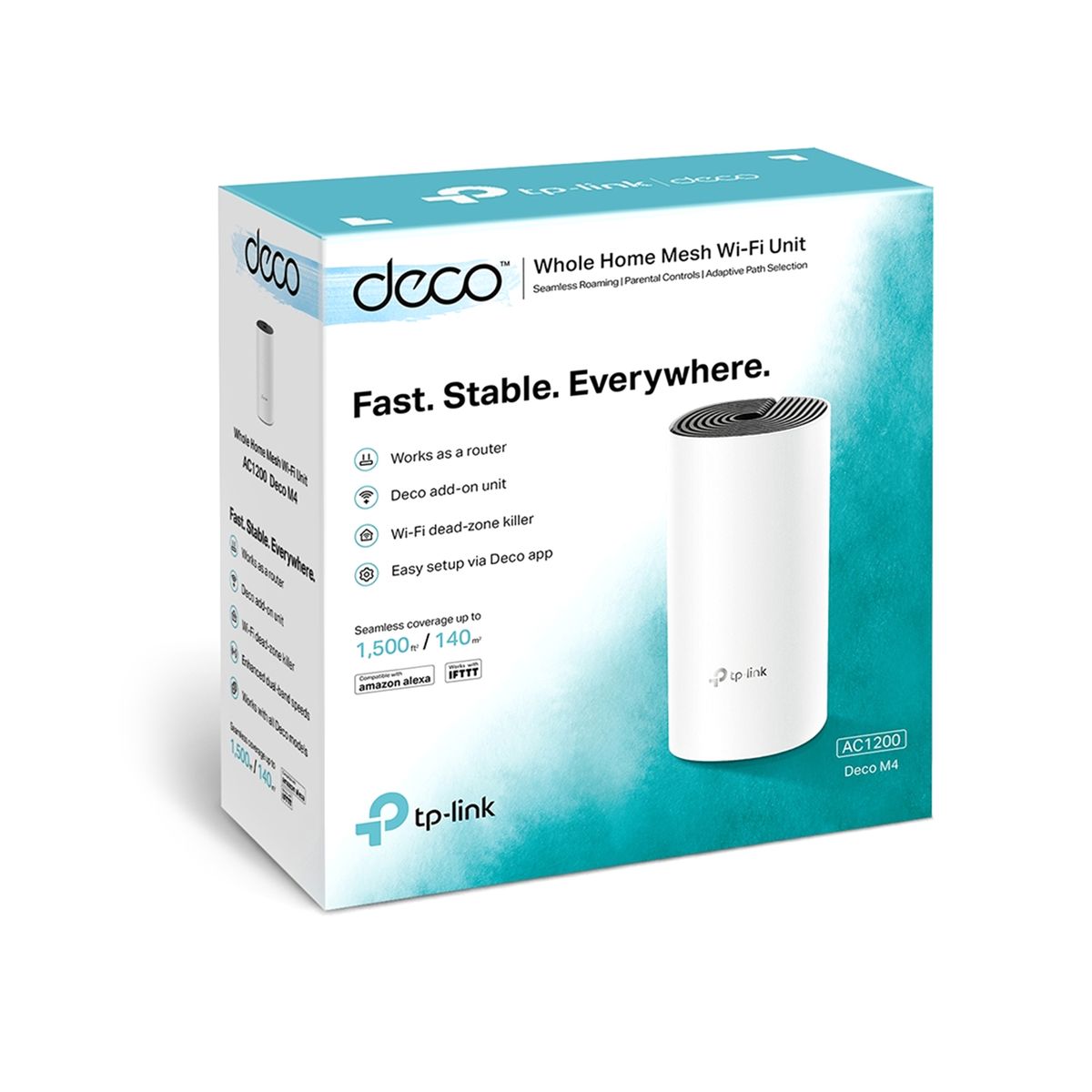 TP LINK - ACCES POINT TP-LINK DECO M4 1 PACK V2 TP-LINK AC1200 P/N: DECO M4-1