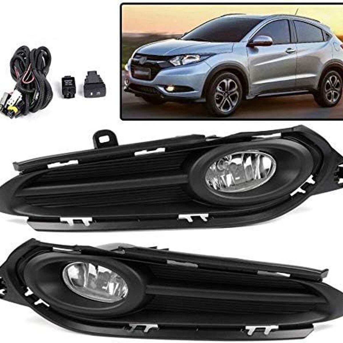 GENERICO - FAROS NEBLINEROS HONDA HR-V 2015 2016 2017 2018