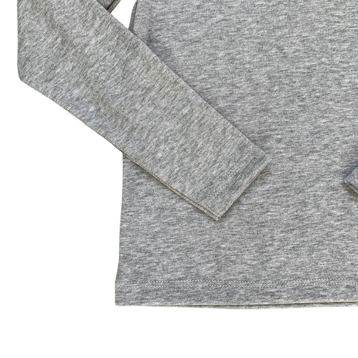 RED CARROT - Polo unisex manga larga algodon gris