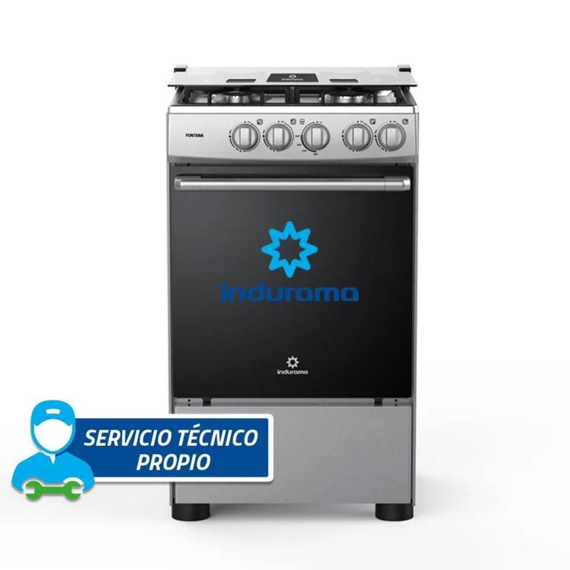 INDURAMA - Cocina Gas 4 Hornillas FONTANA