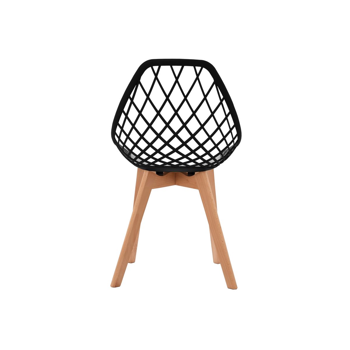 BONNO - Silla De Diseño Turia Negro Bonno