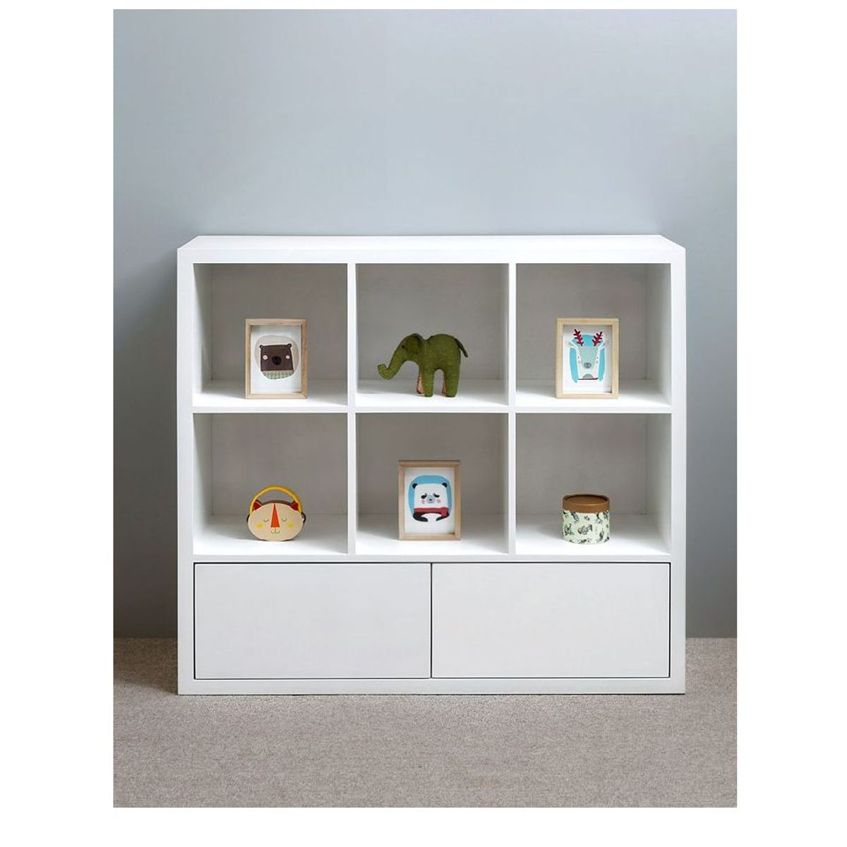 GENERICO - LIBRERO DANILO - LA CASA DEL MUEBLERO - BLANCO