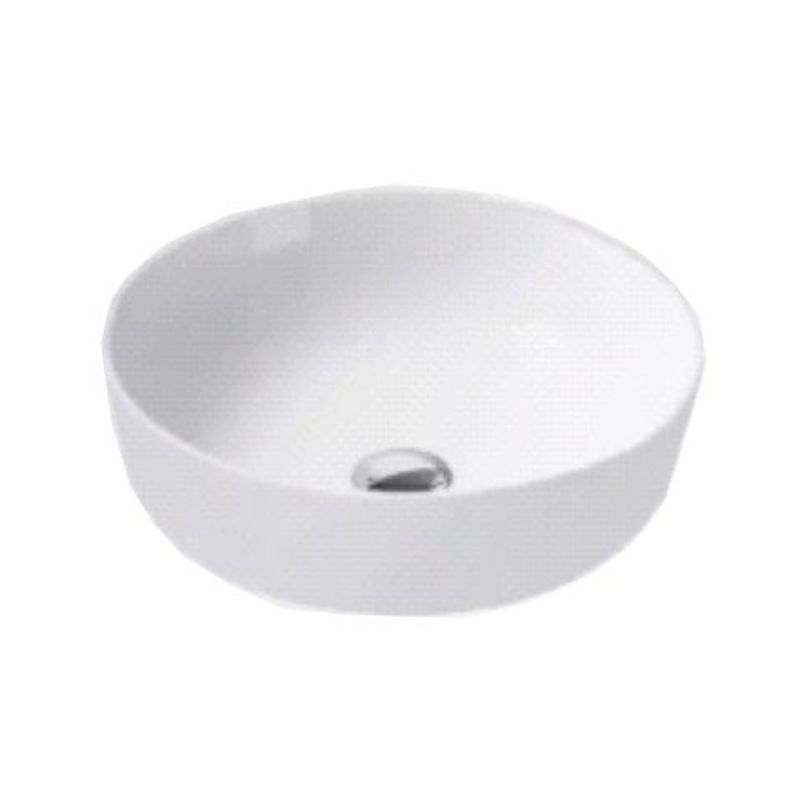 GENERICO - LAVABO BOWL BLANCO DE LOZA ASTRID 42X42CM