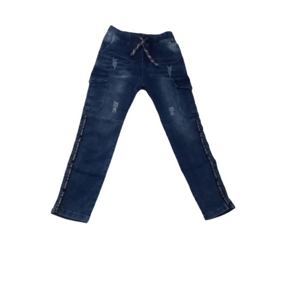 GENERICO - JOGGER JEAN RAZGADO PARA HOMBRE