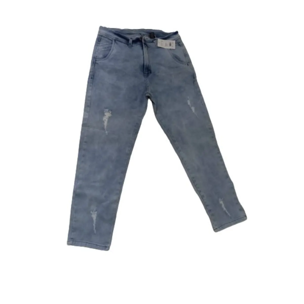 GENERICO - PANTALON JEAN RAZGADO PARA HOMBRE