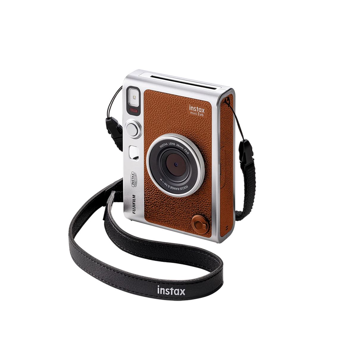 FUJIFILM - Camara Fujifilm Instax Mini Evo Marron