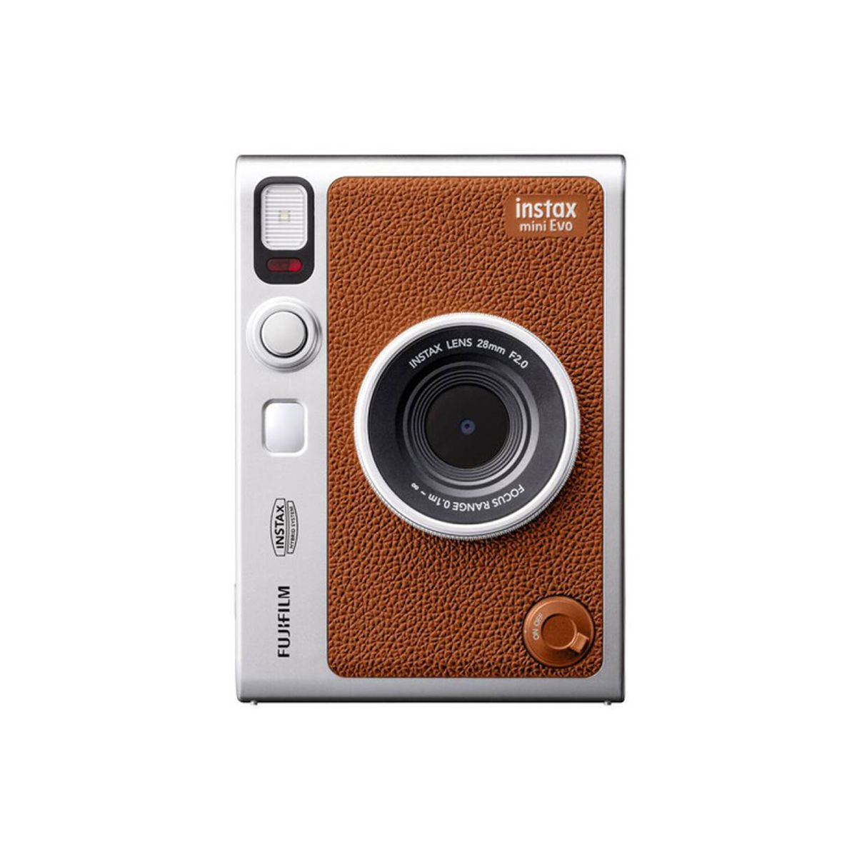 FUJIFILM - Camara Fujifilm Instax Mini Evo Marron