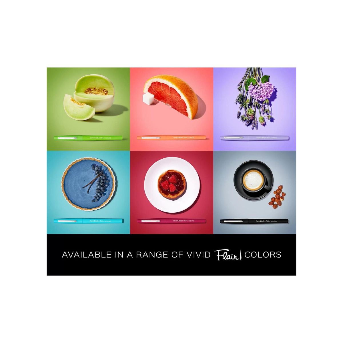 PAPER MATE - Paper Mate Marcadores Flair Aromas Dulces 6ct