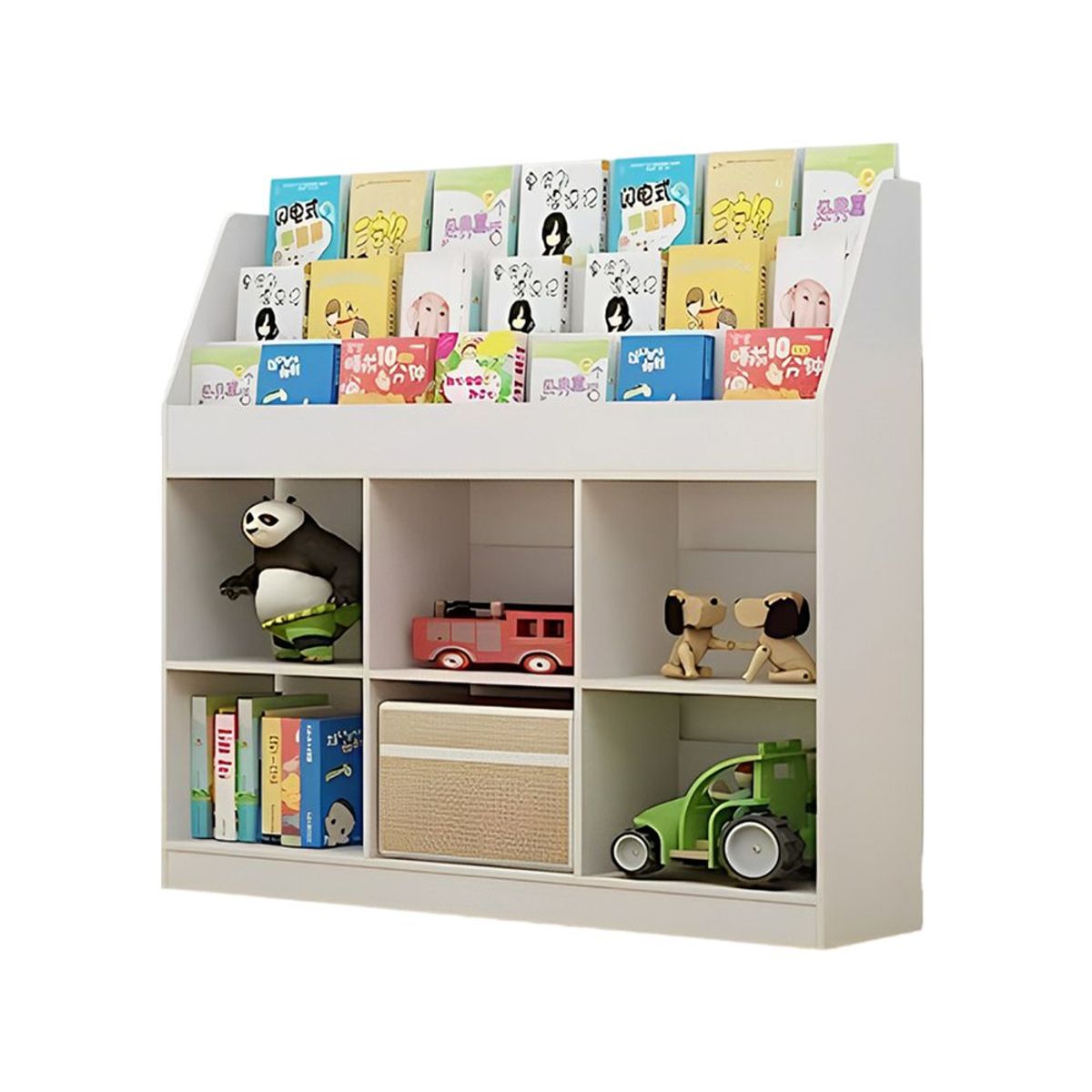 GENERICO - Librero Infantil Polo color blanco