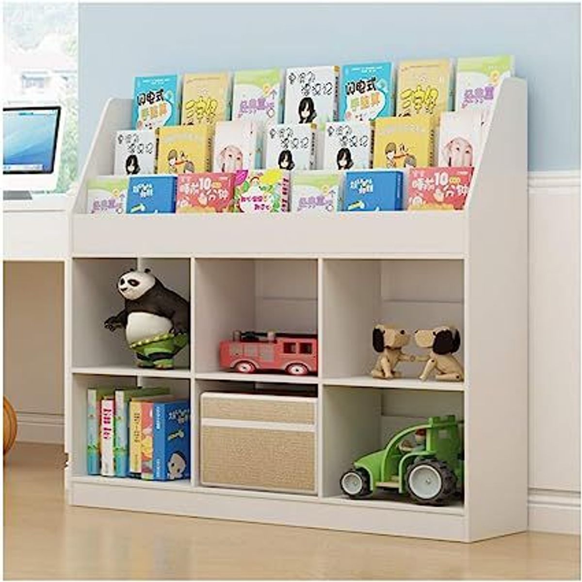 GENERICO - Librero Infantil Polo color blanco