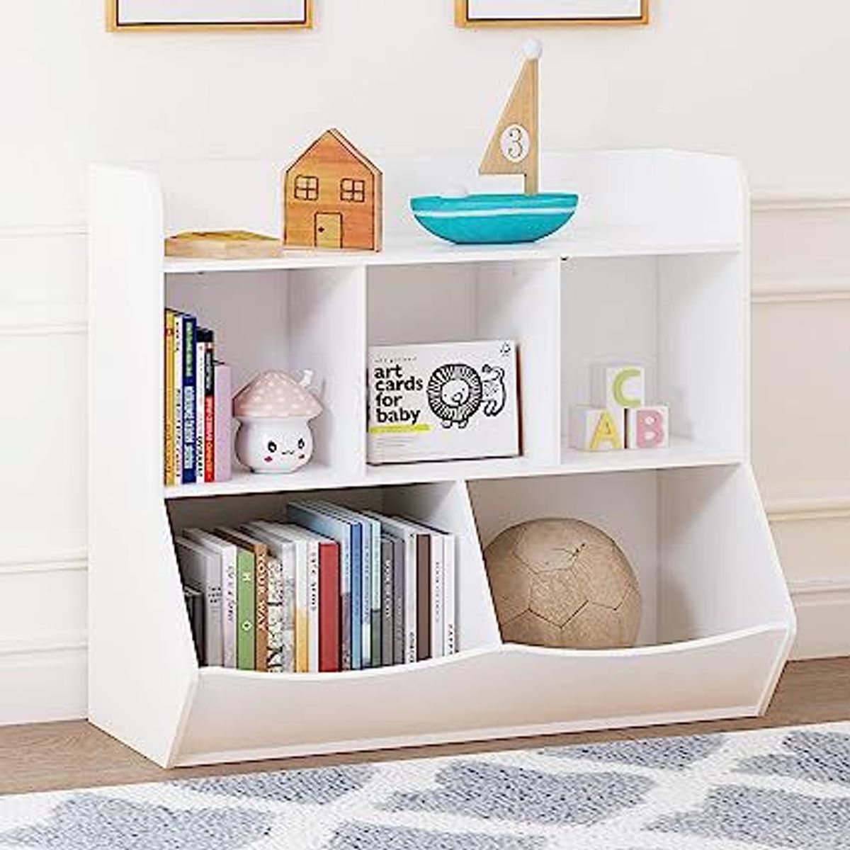 GENERICO - Librero Infantil Cabo color blanco