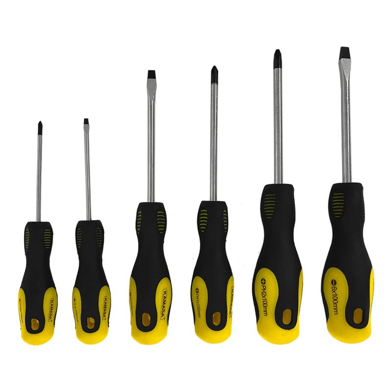 KAMASA - Juego de Destornilladores 6 Pzas Kamasa KM1969