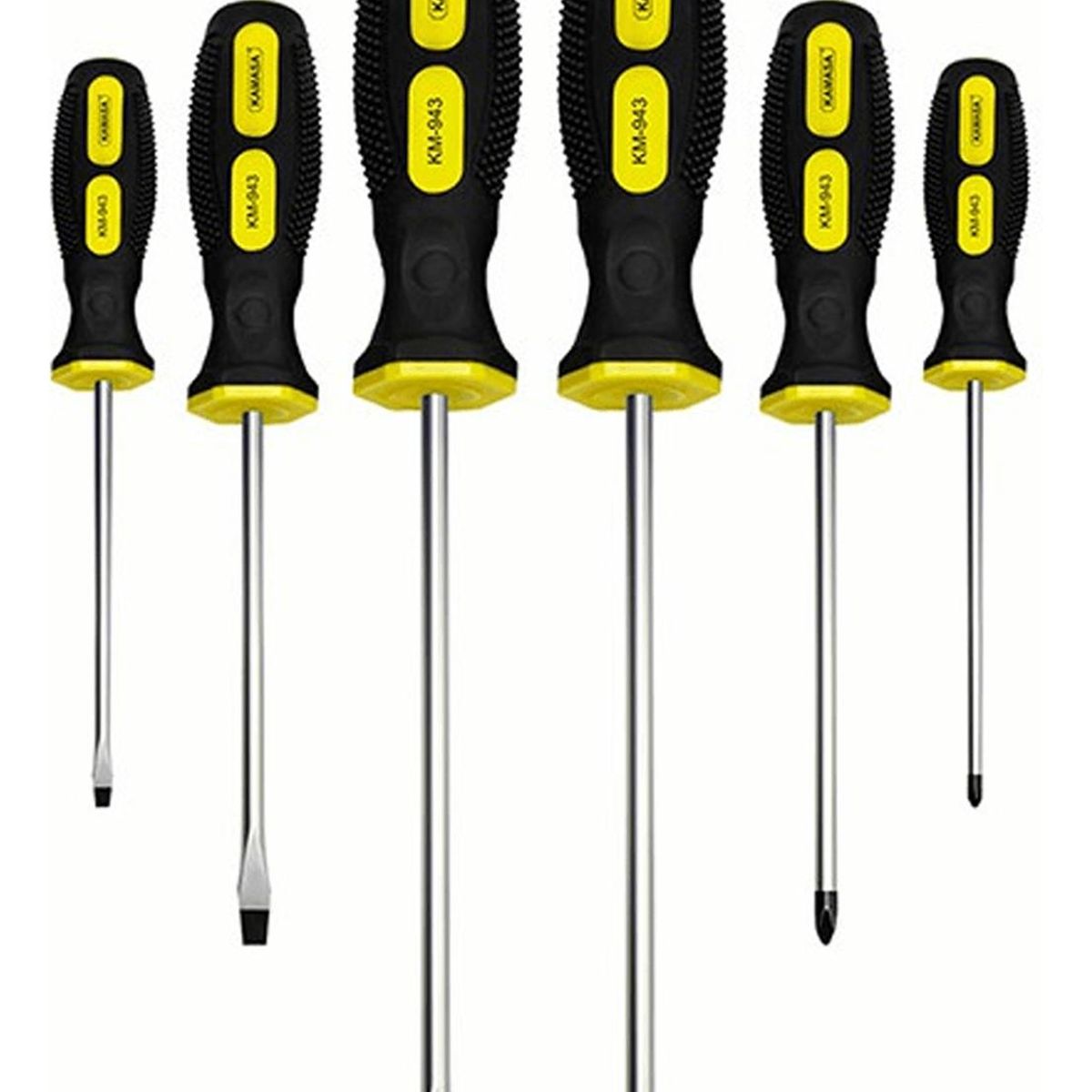 KAMASA - Juego Destornillador 6Pcs AmNeg Kamasa KM943