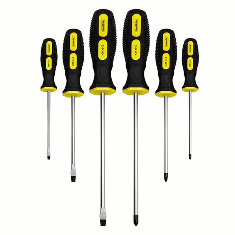 KAMASA - Juego Destornillador 6Pcs AmNeg Kamasa KM943