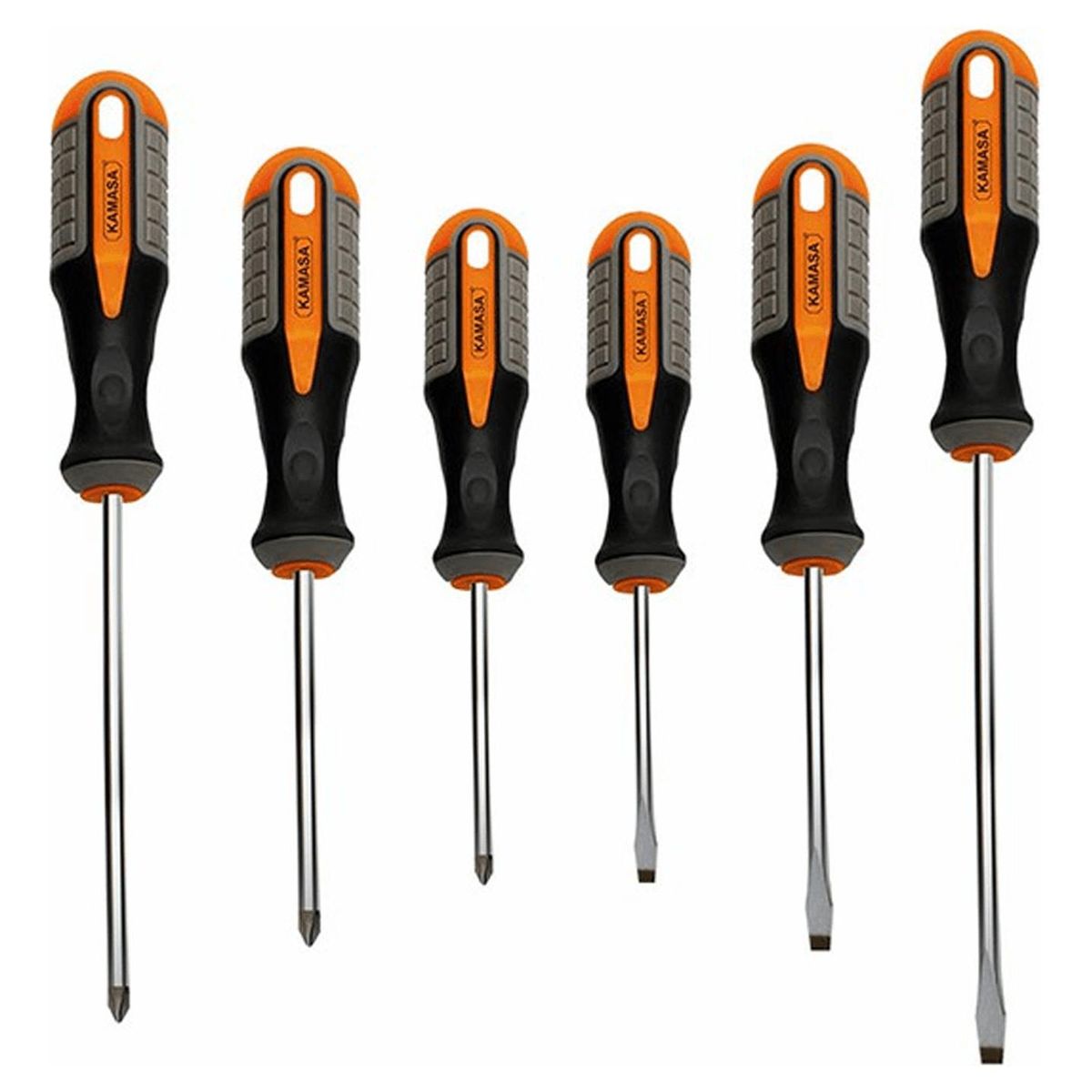 KAMASA - Juego Destornillador 6Pcs Nar/Pl Kamasa KM945