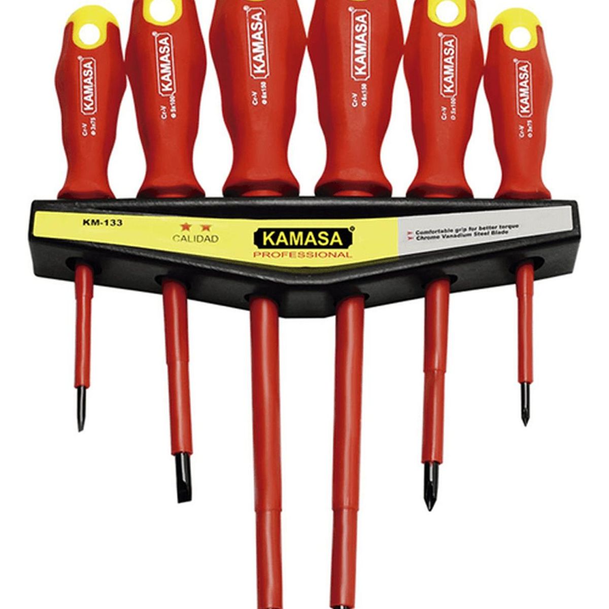 KAMASA - Juego Destornilladores 6Pcs Kamasa KM133