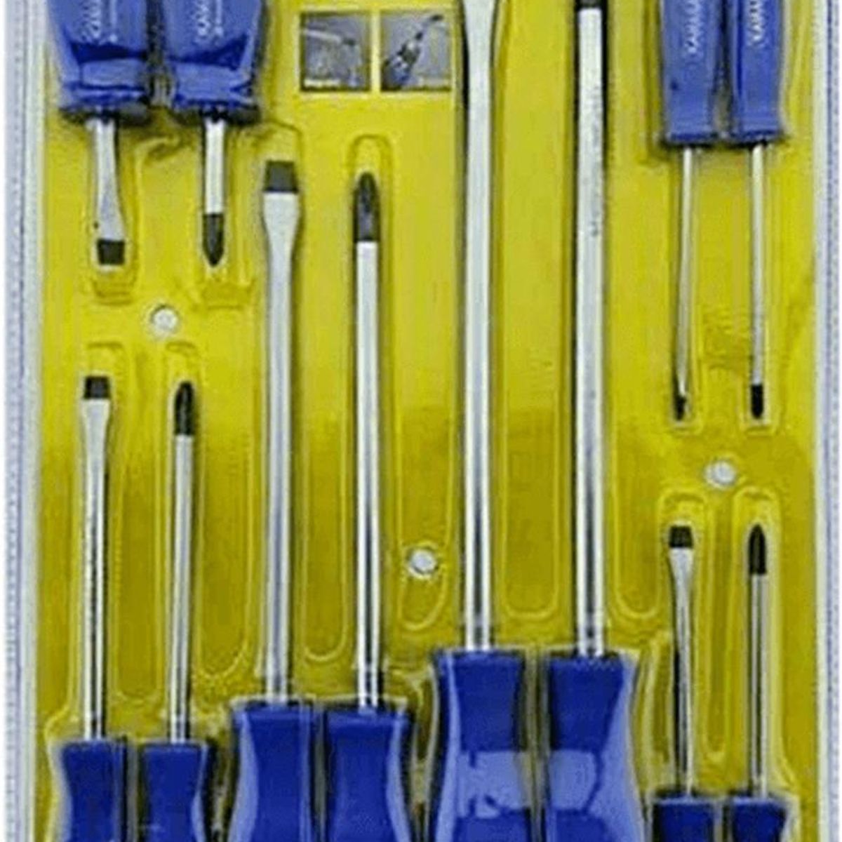 KAMASA - Set de Destornillador Golpe Mango Kamasa KM1592 12 Piezas