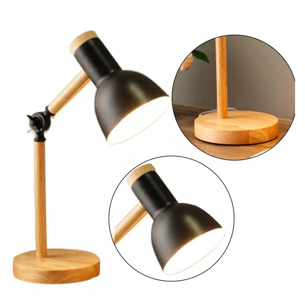 GENERICO - Lampara Nocturna Decoritva Luz Calida para Escritorio Mesa de Noche