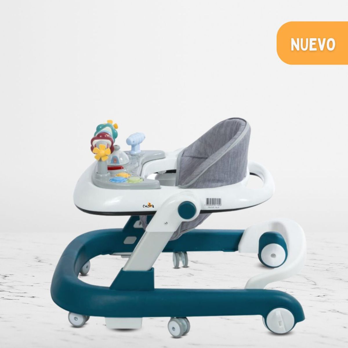 EBABY - Andador Caminador Interactiva para Bebés «FUNNY» Blue