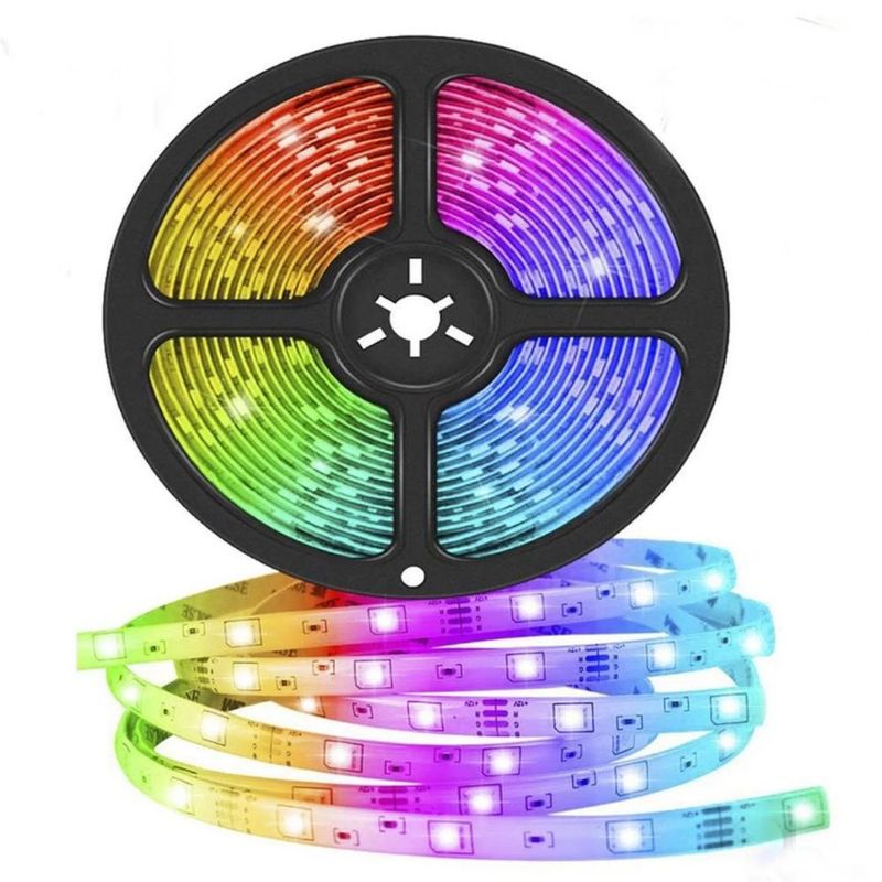 SEISA - Tira led de colores de 5 metros Élegans