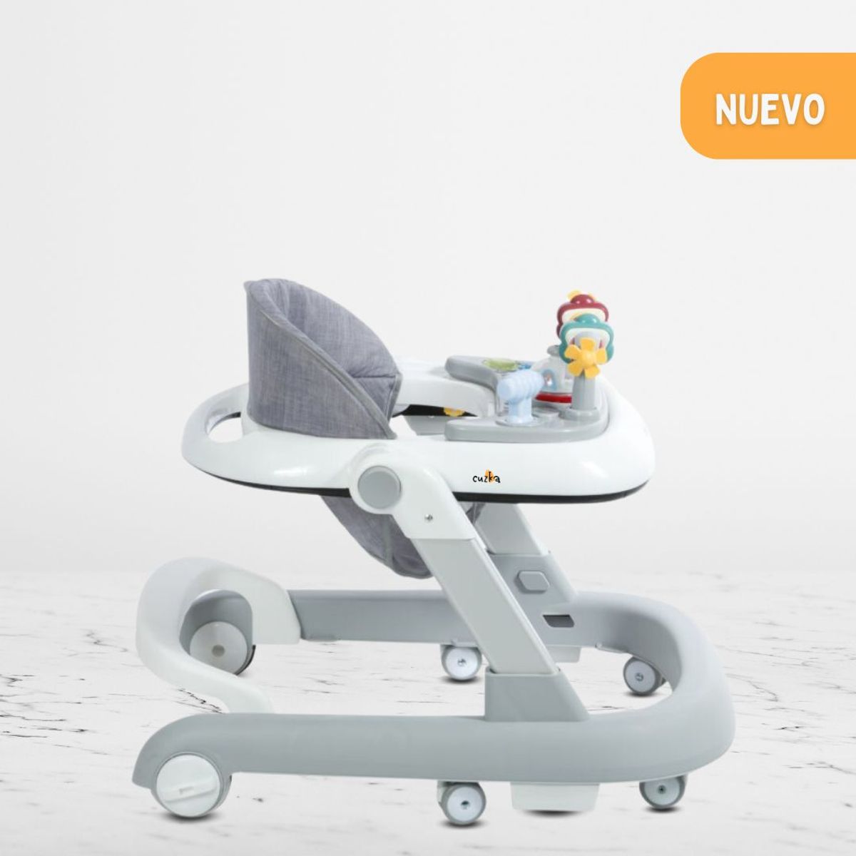 EBABY - Andador Caminador Interactiva para Bebés «FUNNY» Gray