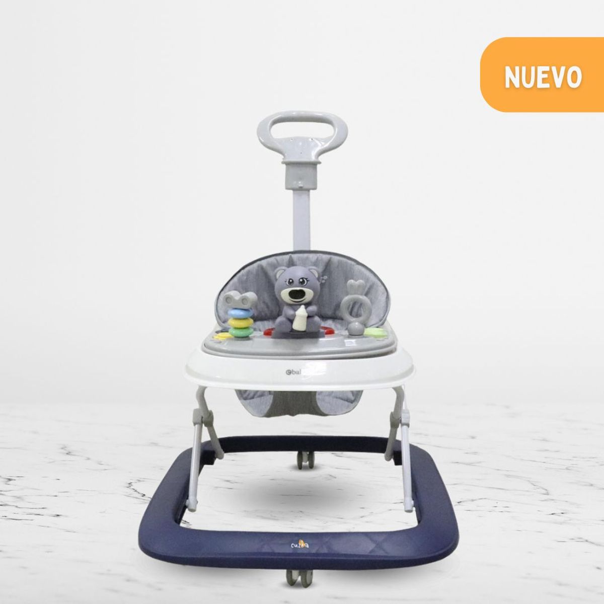 EBABY - Andador Musical Didáctico para Bebés «VARI» Blue