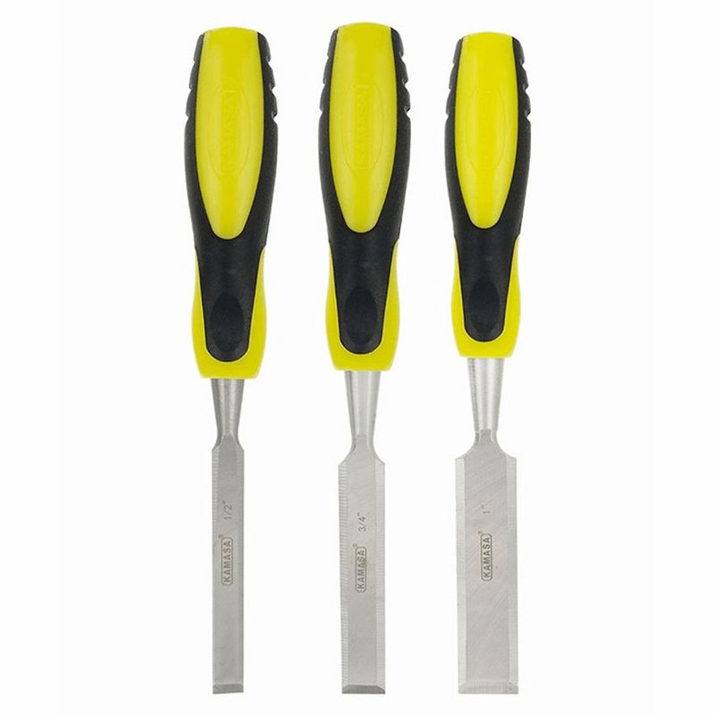 KAMASA - Juego Formones AmNeg  1/2"-1" 3Pcs Kamasa KM438